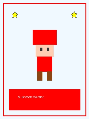 蘑菇勇士像素角色图，具备二段跳能力，挑战 pp电子