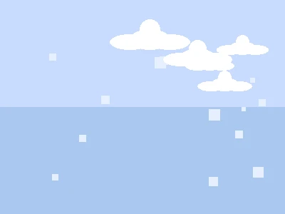 像素艺术作品：云端王国，pp电子 社区创作